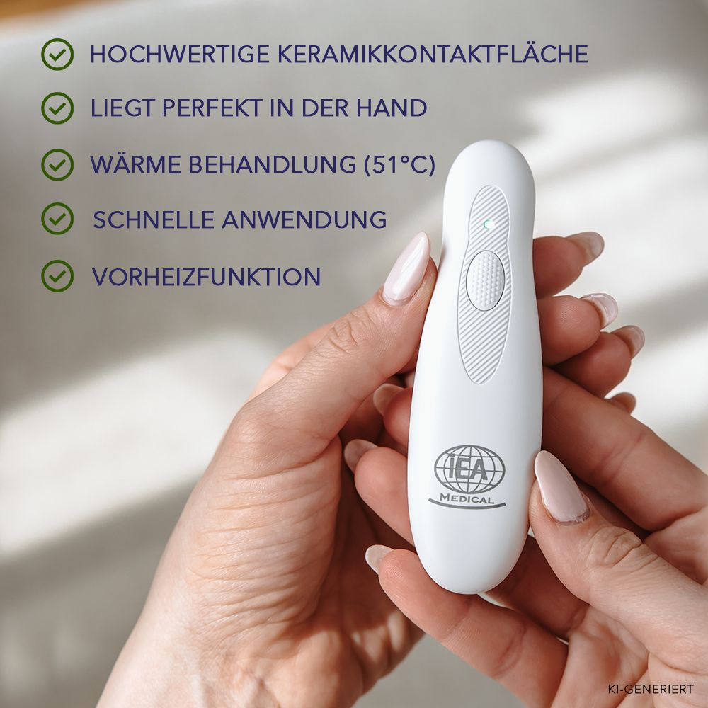 IEA Medical Insektenstichheiler mit Keramikkontaktfläche, Wärmebehandlung.