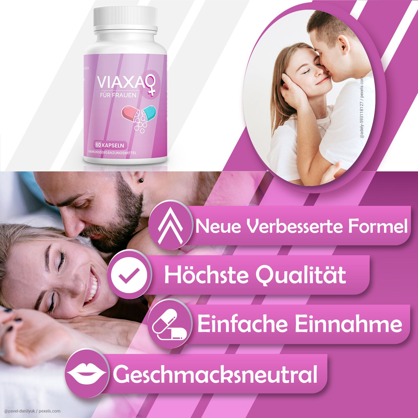 Viaxa für Frauen | 180 Kapseln ohne Rezept