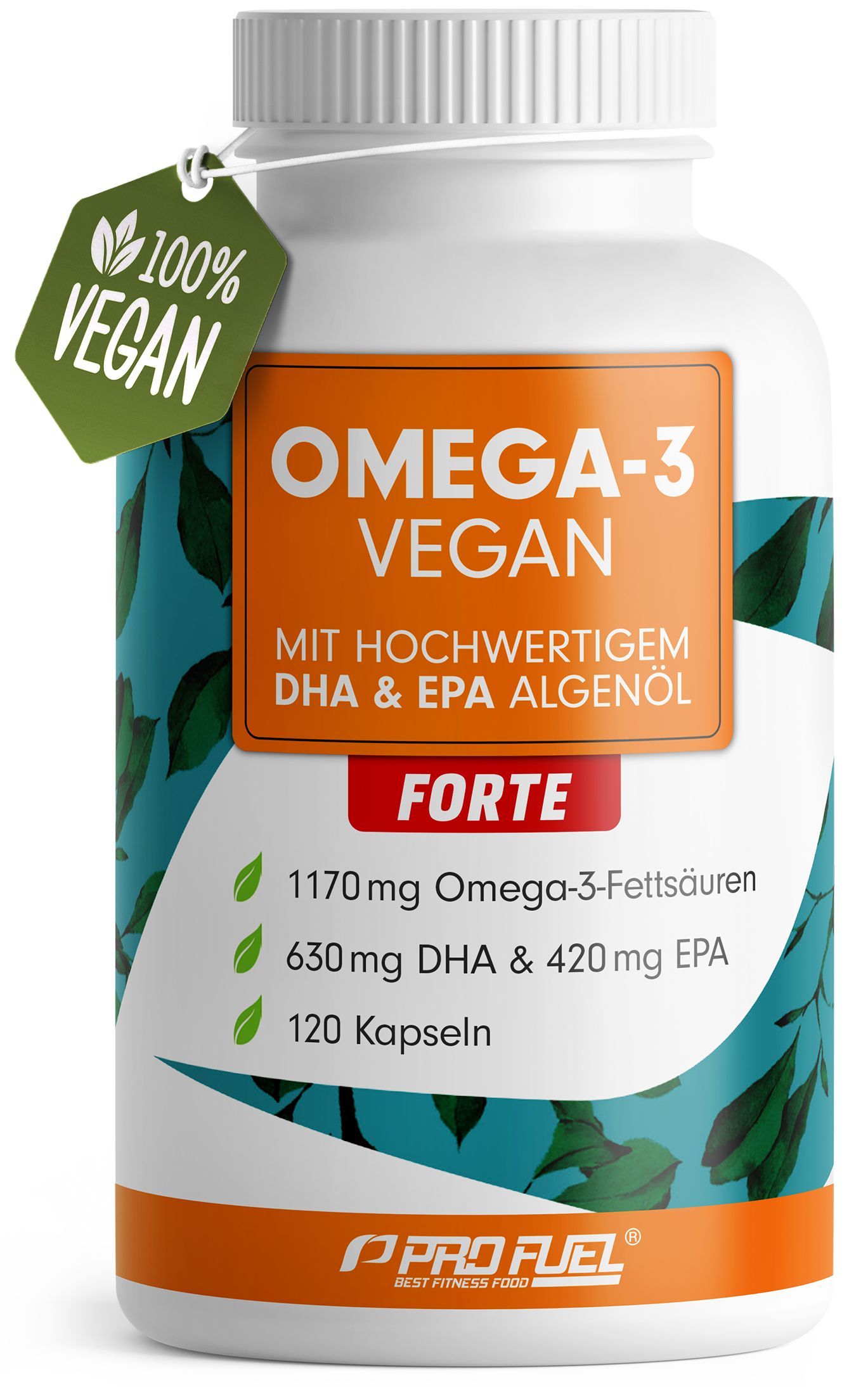 ProFuel - Omega-3 Vegan Forte 120 St Kapseln