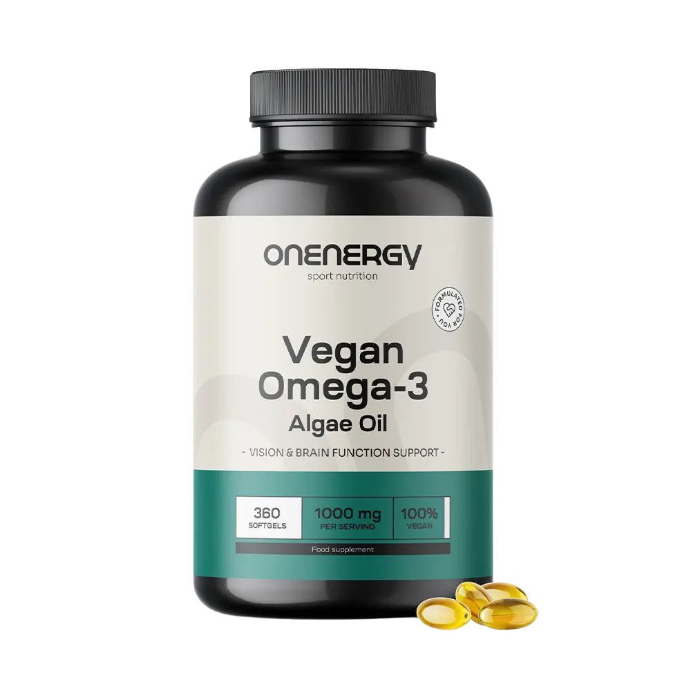 OnEnergy Veganes Omega-3 aus Algen 1000 mg 360 St Kapseln