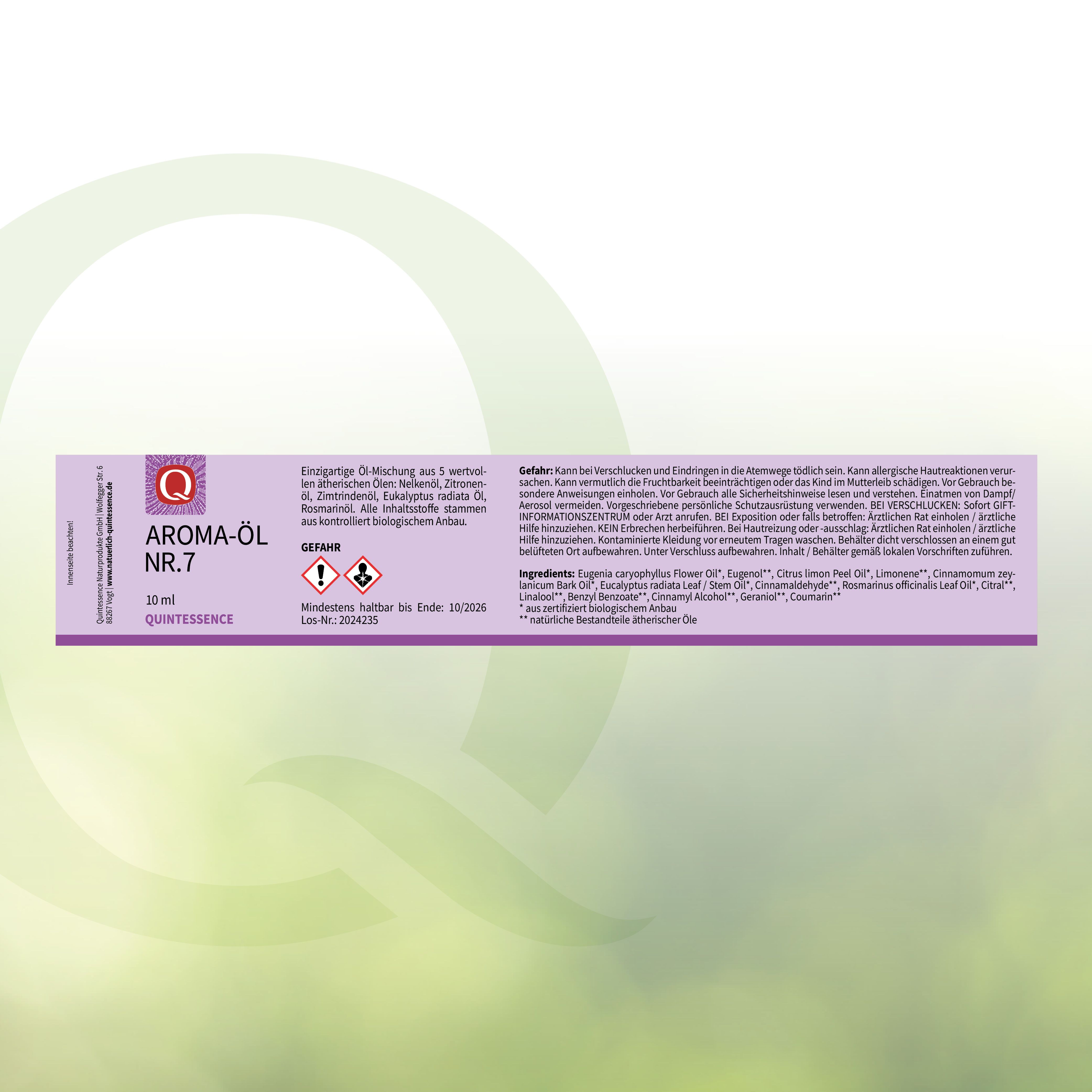Quintessence Aroma-Öl Nr. 7