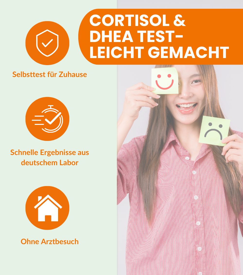 MetaLytic - Cortisol & DHEA Speicheltest (Stressprofil)