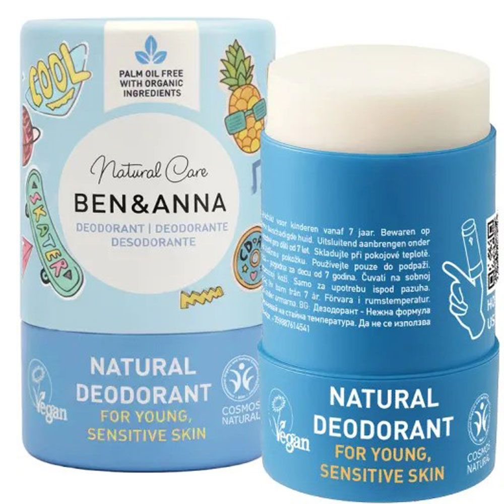 Ben & Anna Kinder Deo-Stick Blau 25 g
