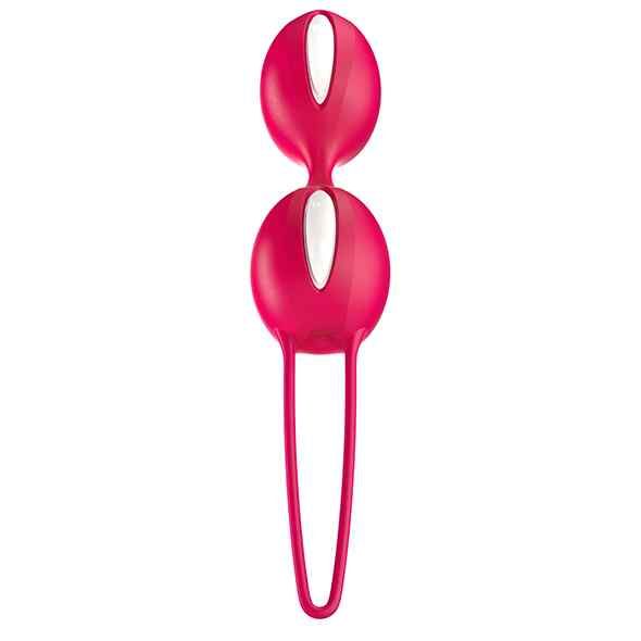 Fun Factory Smartballs Duo White India Red