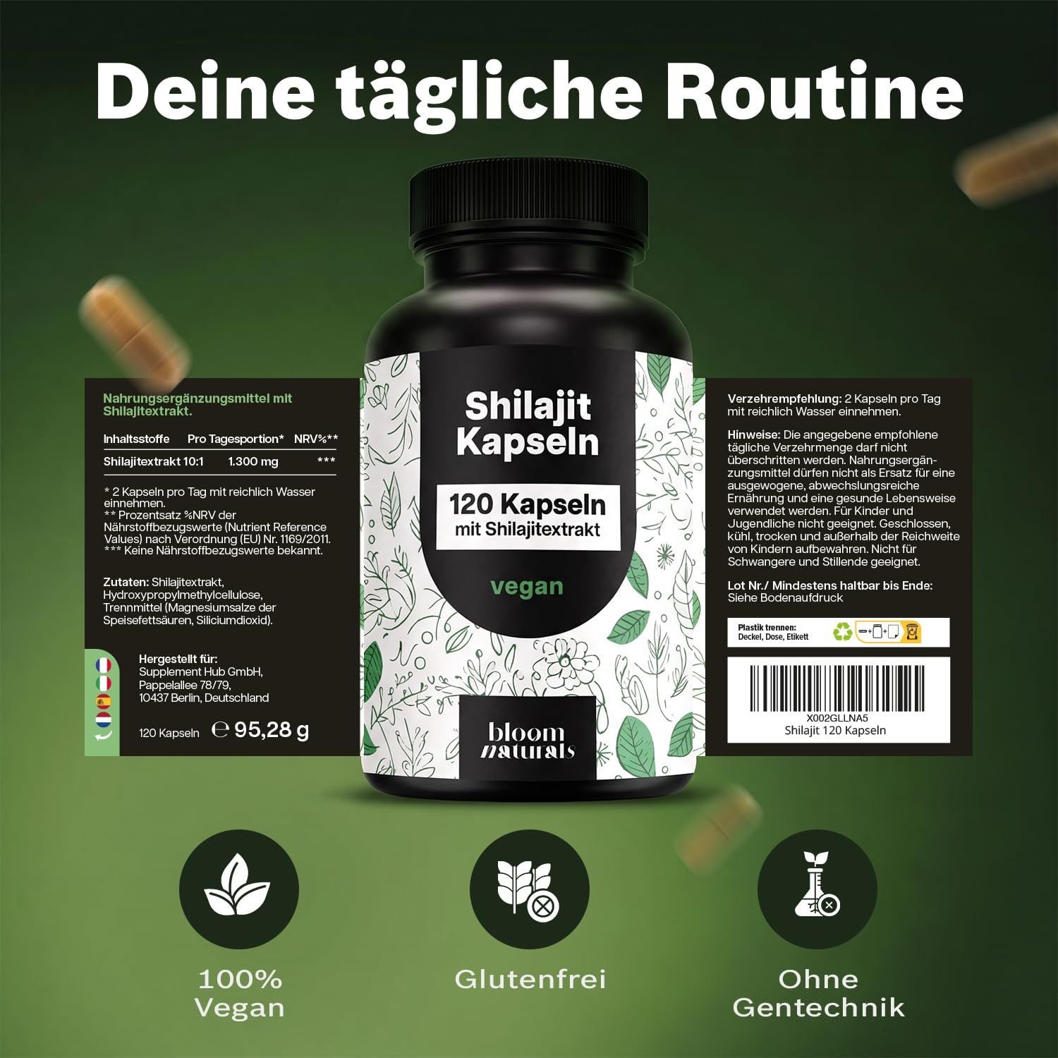 Mumijo Shilajit hochdosiert 120 Kapseln Angebot