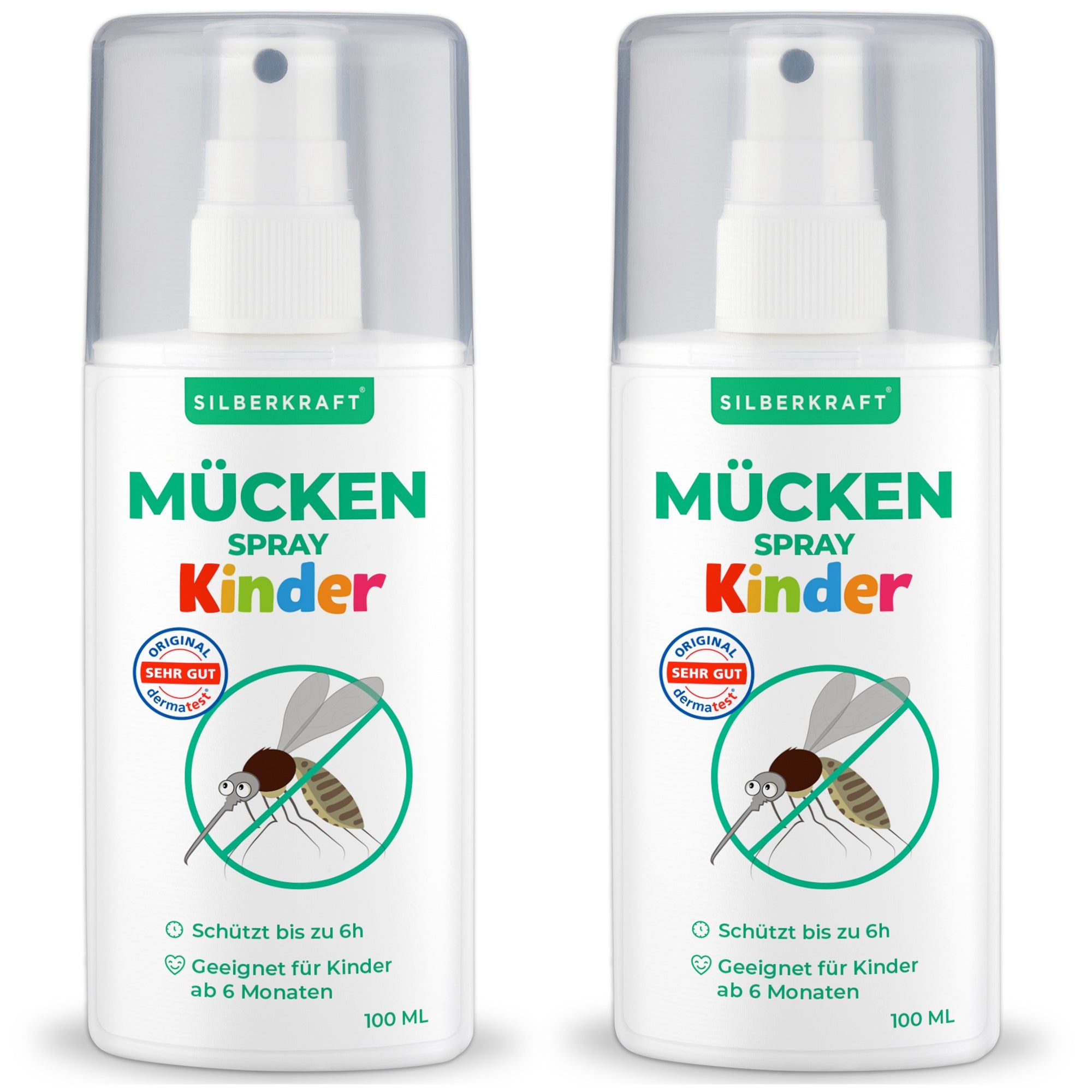 SILBERKRAFT Mückenspray für Kinder 2x100 ml - SHOP APOTHEKE