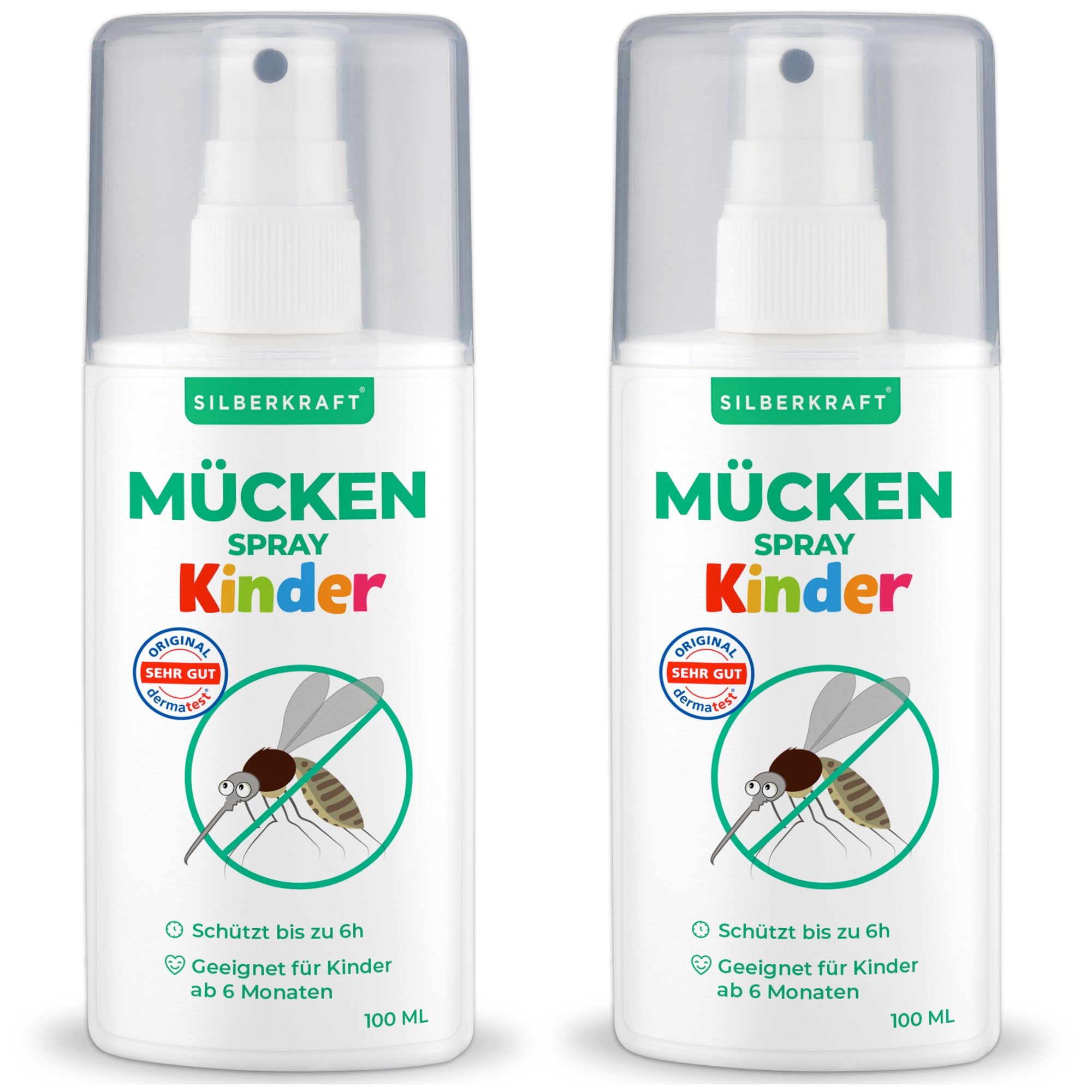 SILBERKRAFT Mückenspray für Kinder