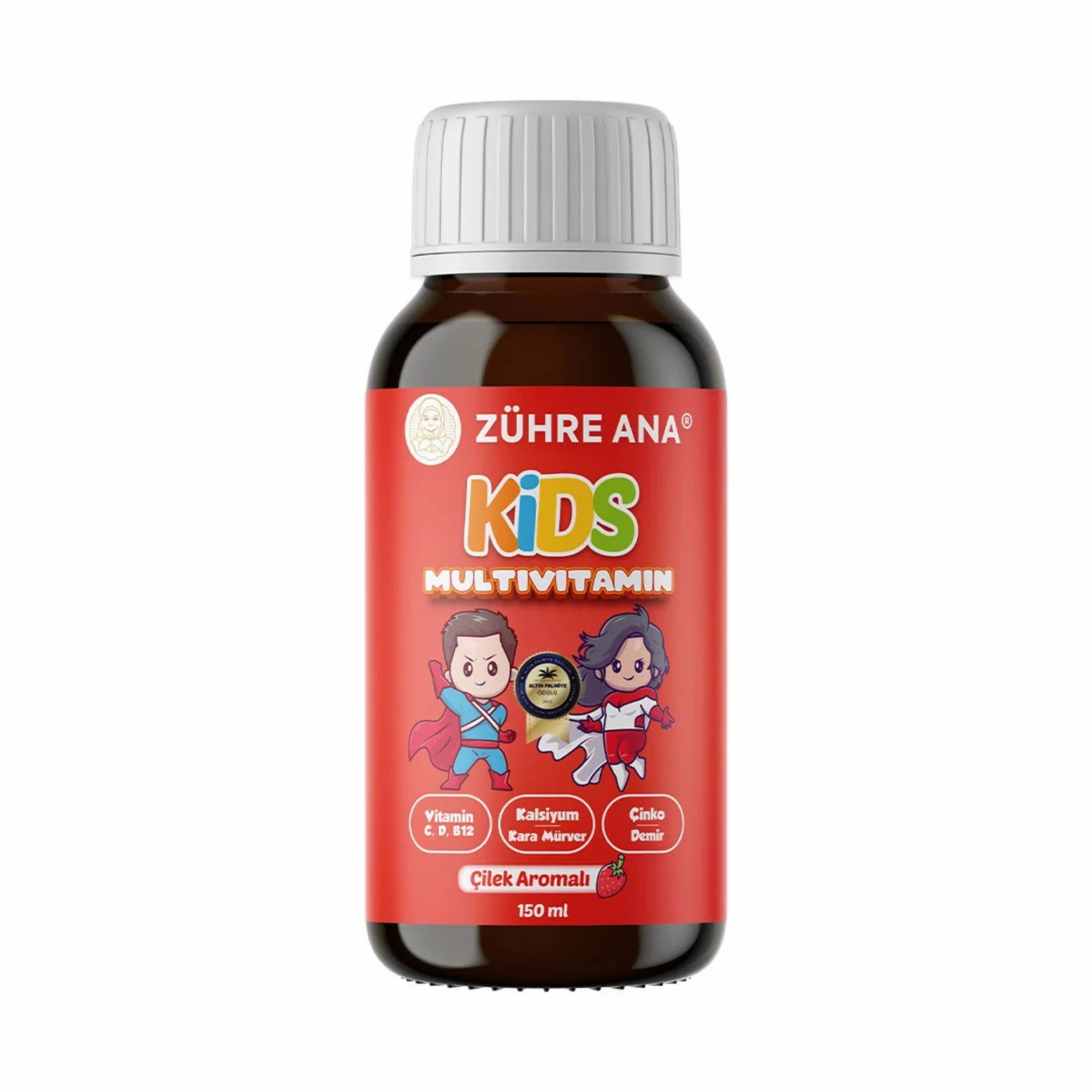 Zühre Ana Kids Erdbeer-Multivitamin-Sirup