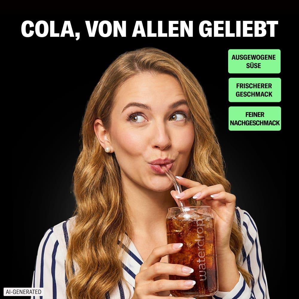 waterdrop® Microdrink Cola Trio – verbesserte Rezeptur -