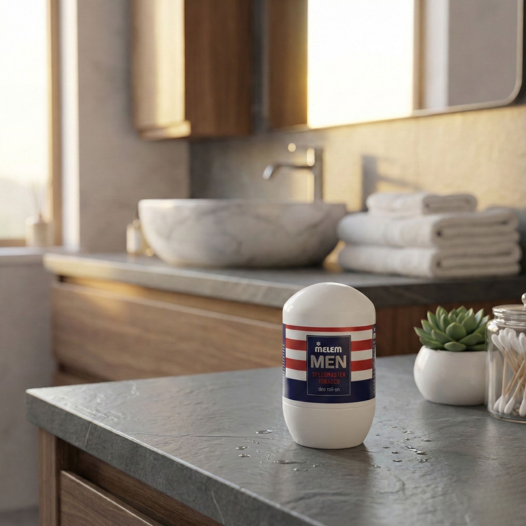 Melem Intensives Männer-Deo mit maskulinem Tobacco-Duft