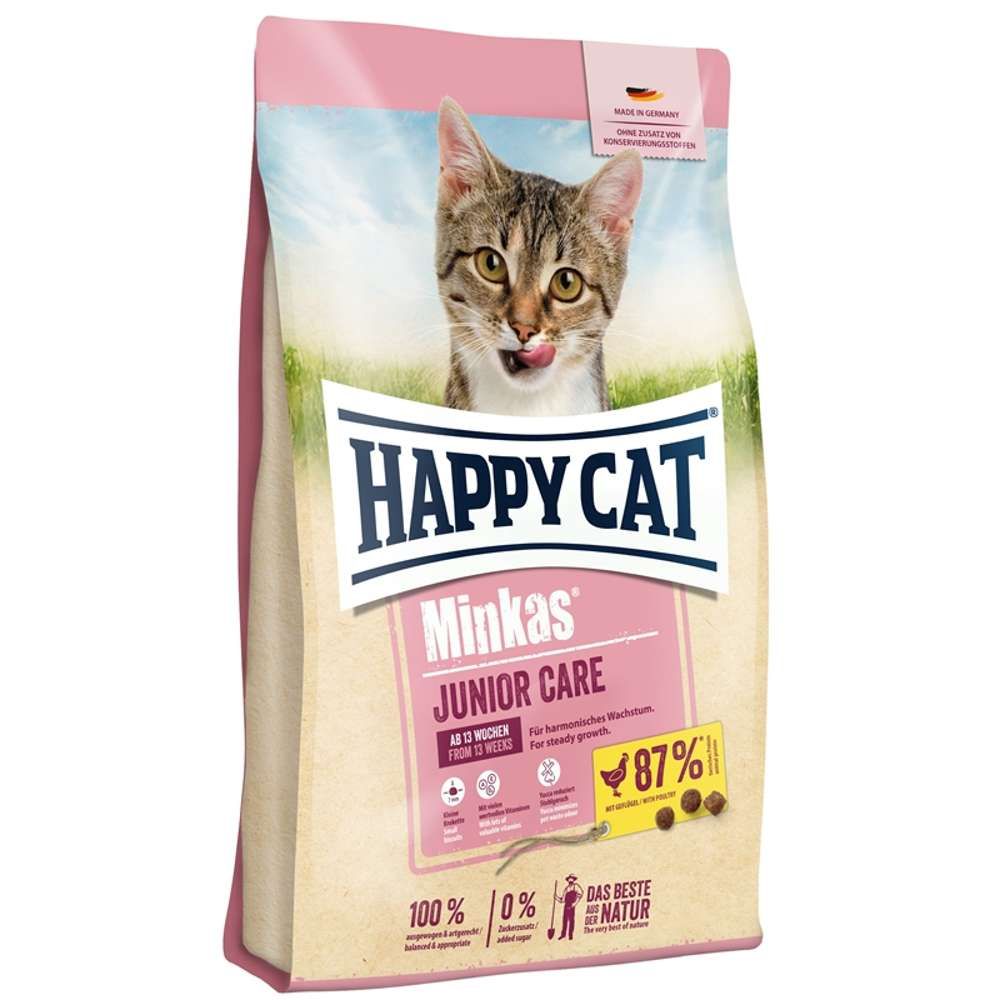 Happy Cat - Minkas Junior Care Geflügel 500 g