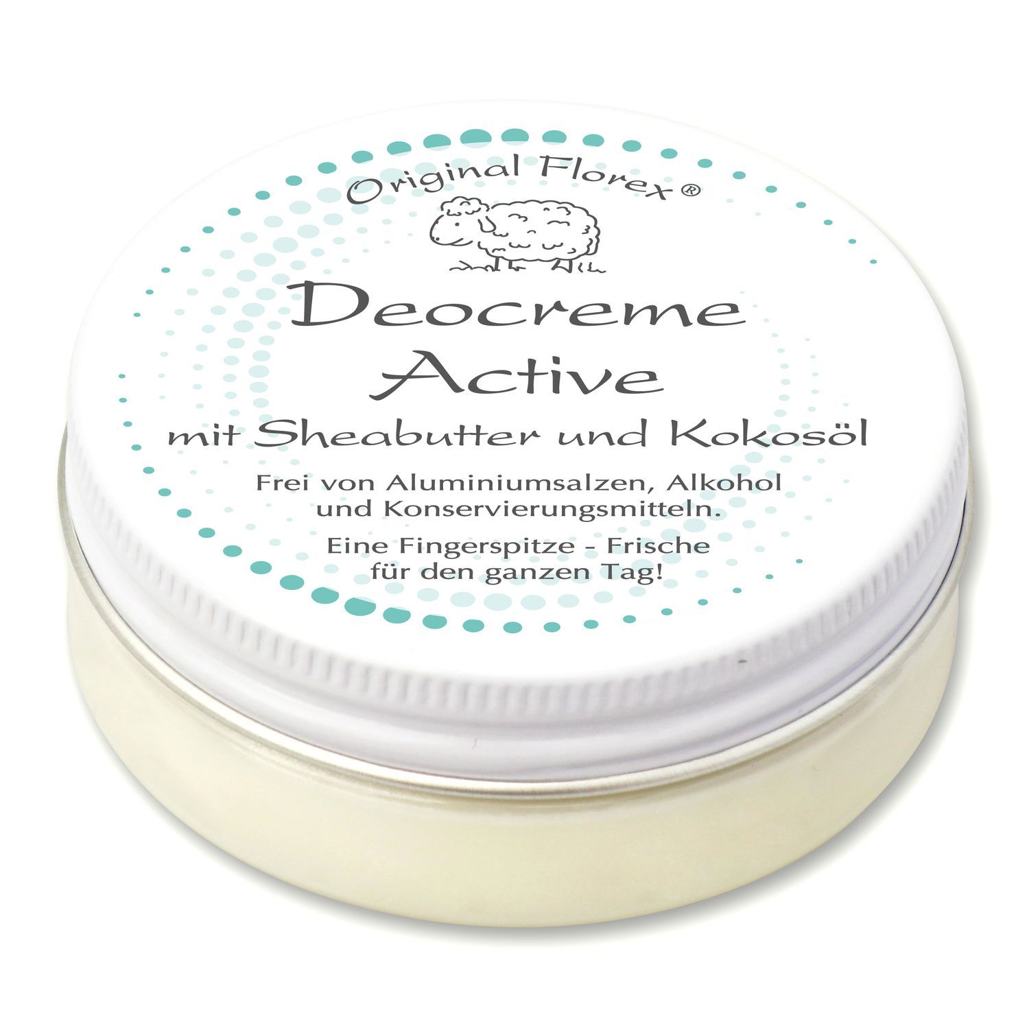 Deocreme Active mit Sheabutter und Kokosöl 40 g