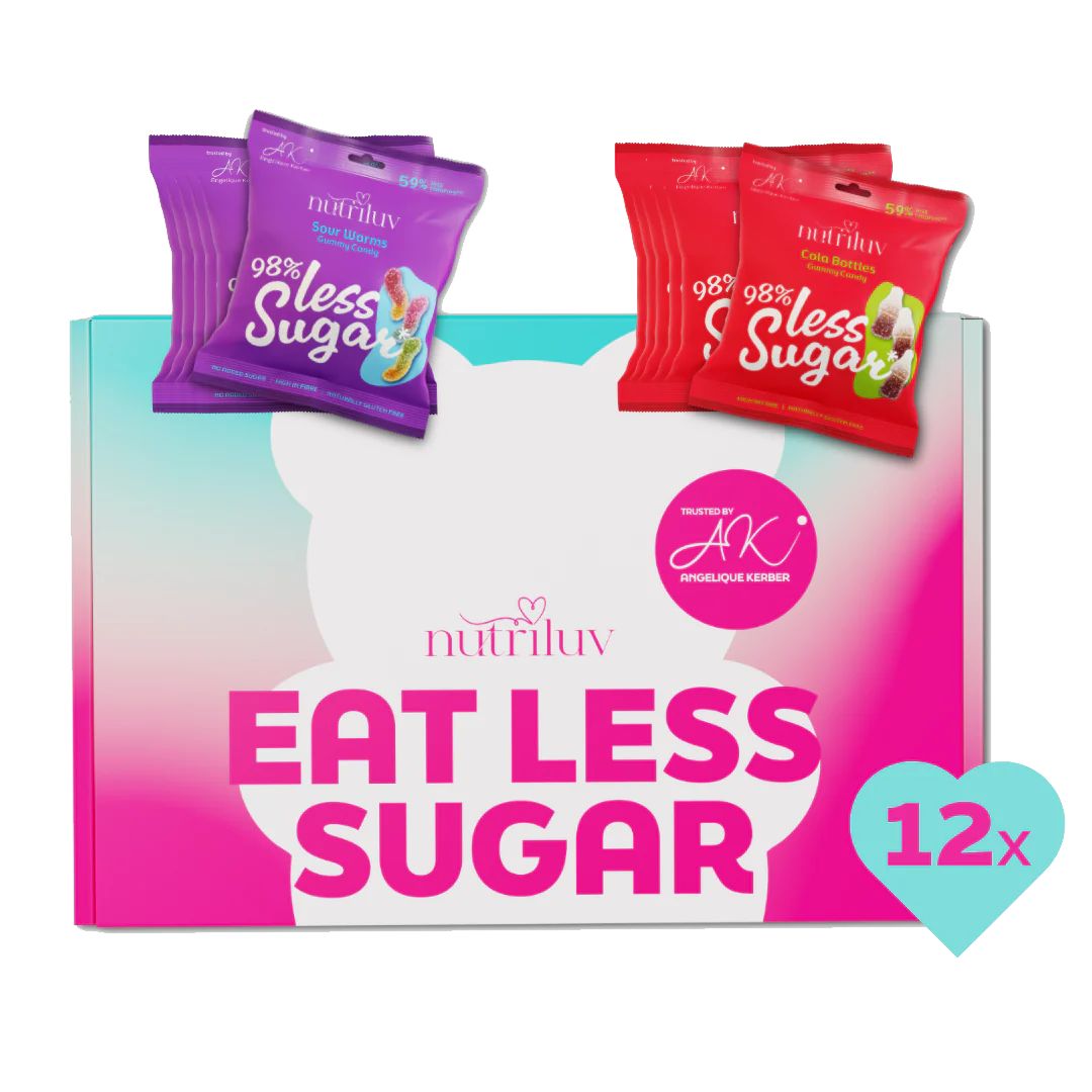 Less Sugar Mix Bundle - saure Fruchtgummis 98% weniger Zucker & 59% kcal 600 g
