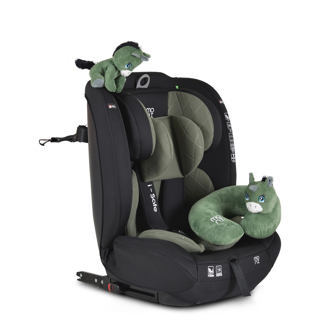 Moni Kindersitz i-Safe Isofix (76-150 cm) 1 St