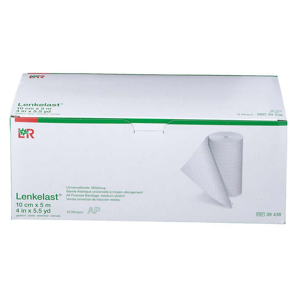 Lenkelast steril 10 cmx5 m einz.verpackt St Binden