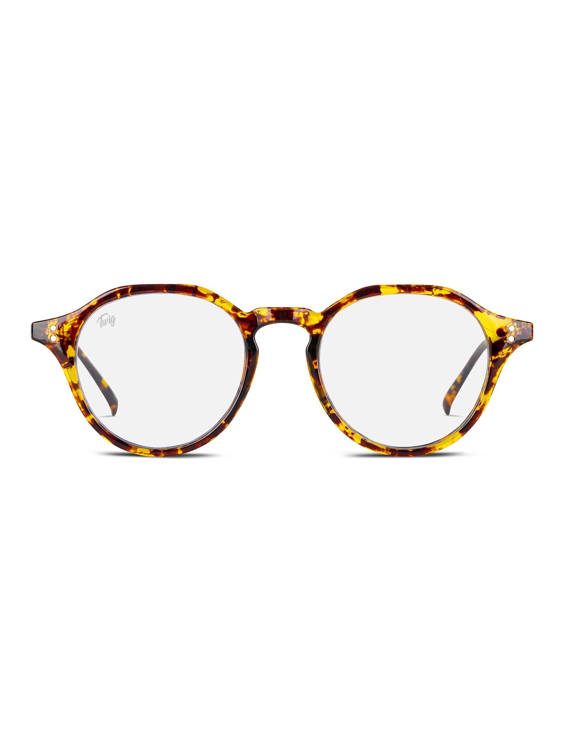 Twig occhiali luce blu da schermo blueblock Langevin unisex Leopard Tortoise