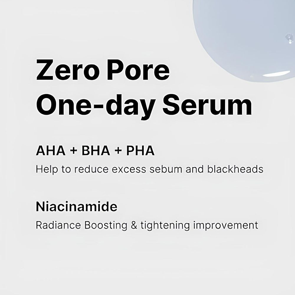 MEDICUBE Zero Pore One Day Face Serum