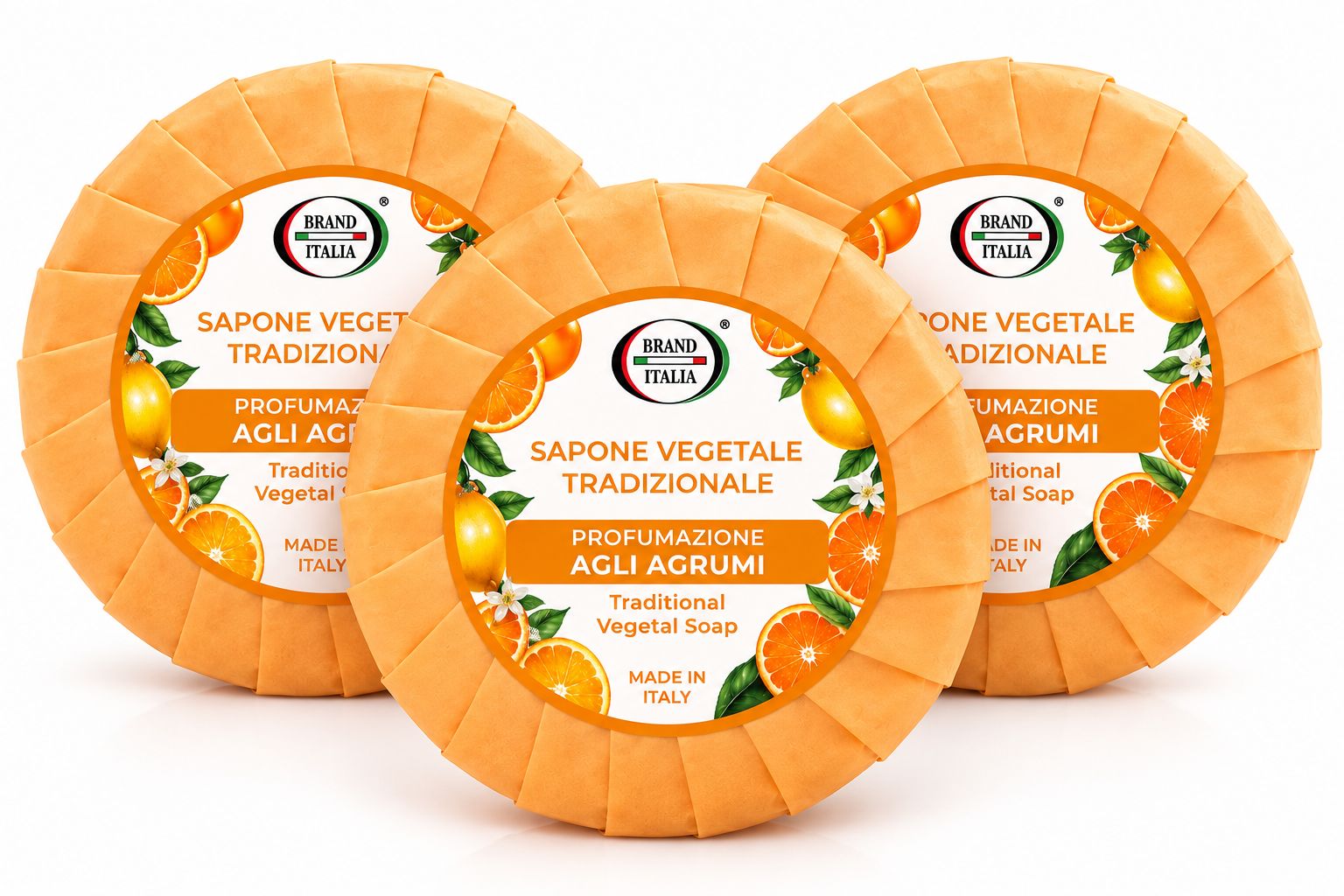 BRAND ITALIA - Saponi vegetali Tradizionali - Agrumi