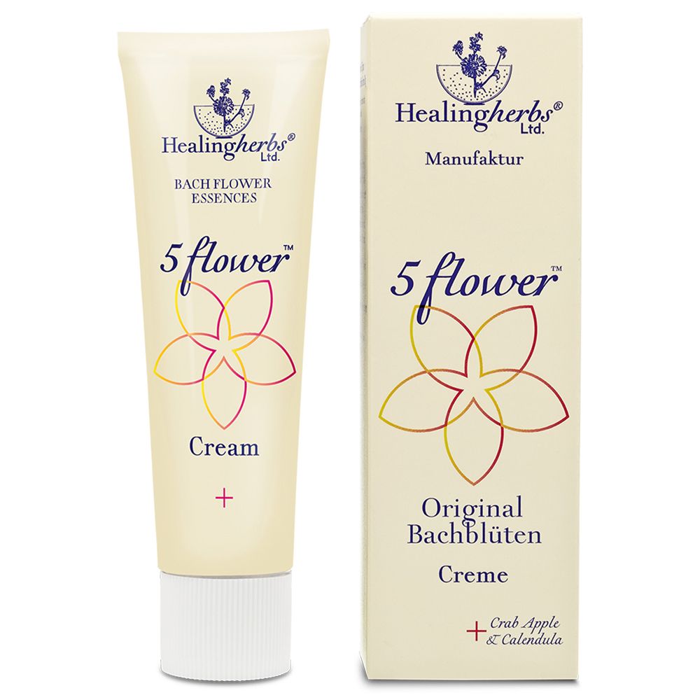 Healing Herbs 5 Flower Original Bachblüten Creme