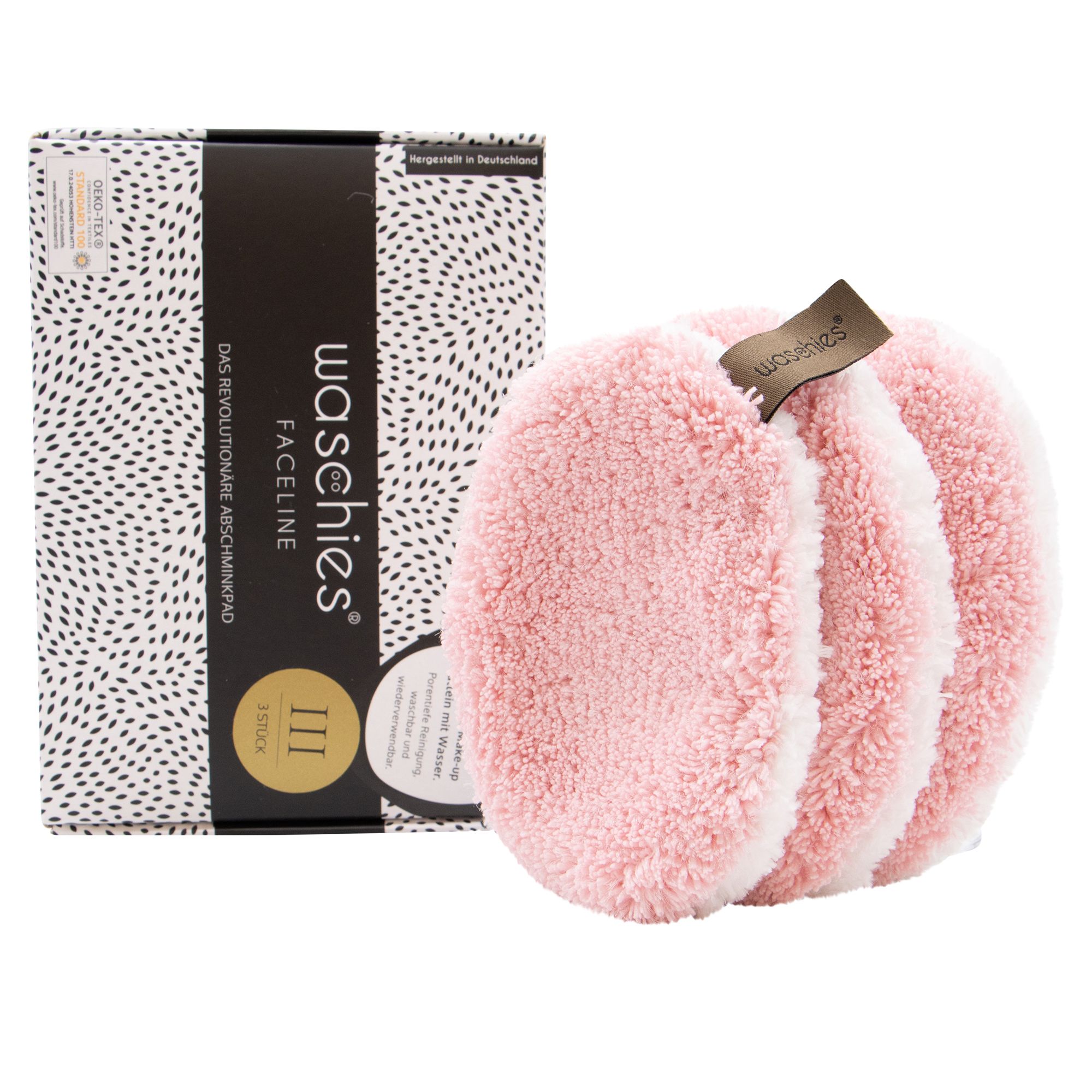 wiederverwendbare Abschminkpads  “Rosé-Edition” Set