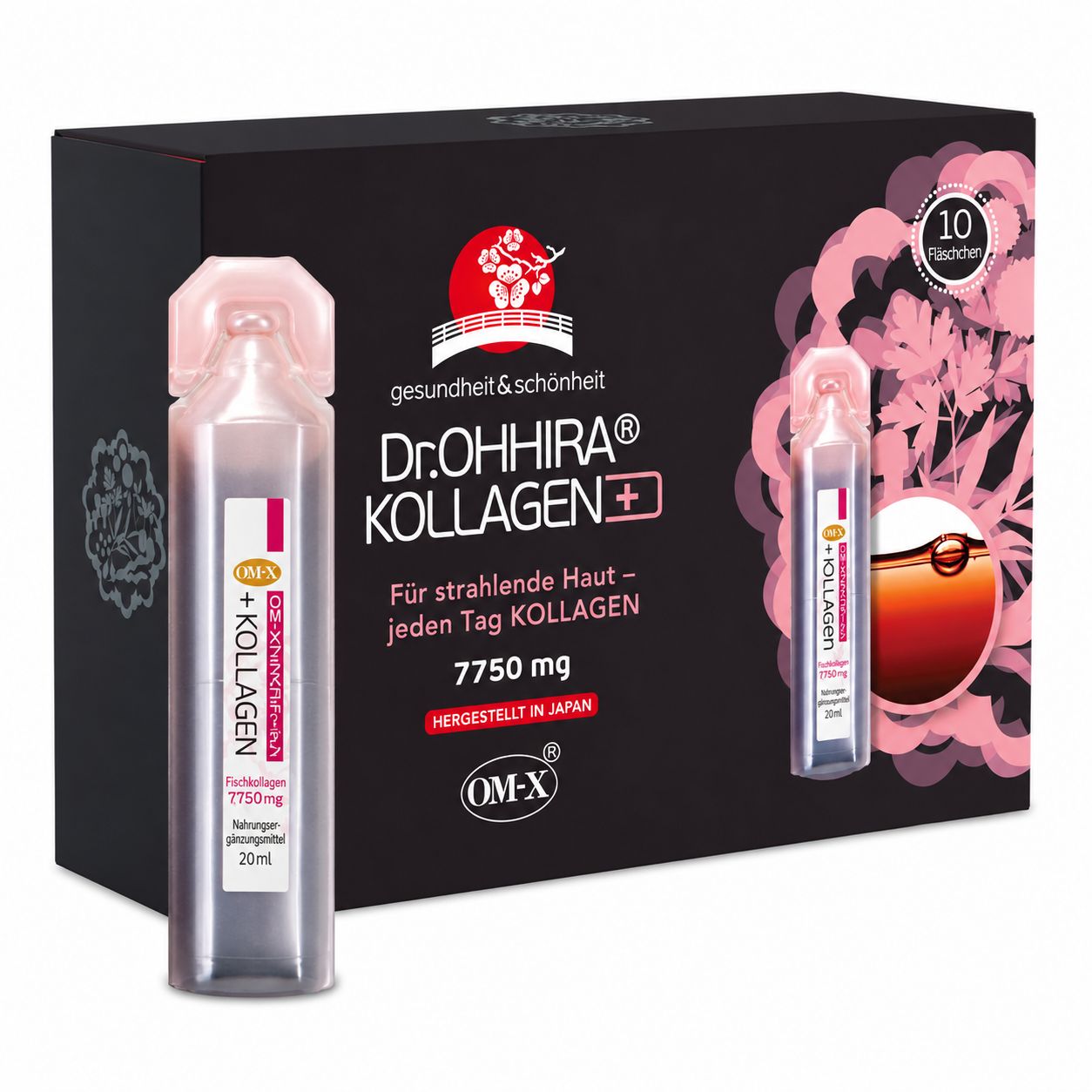 Dr. OHHIRA Collagen+ Flüssiges Marine Collagen Typ 1, 2, 3