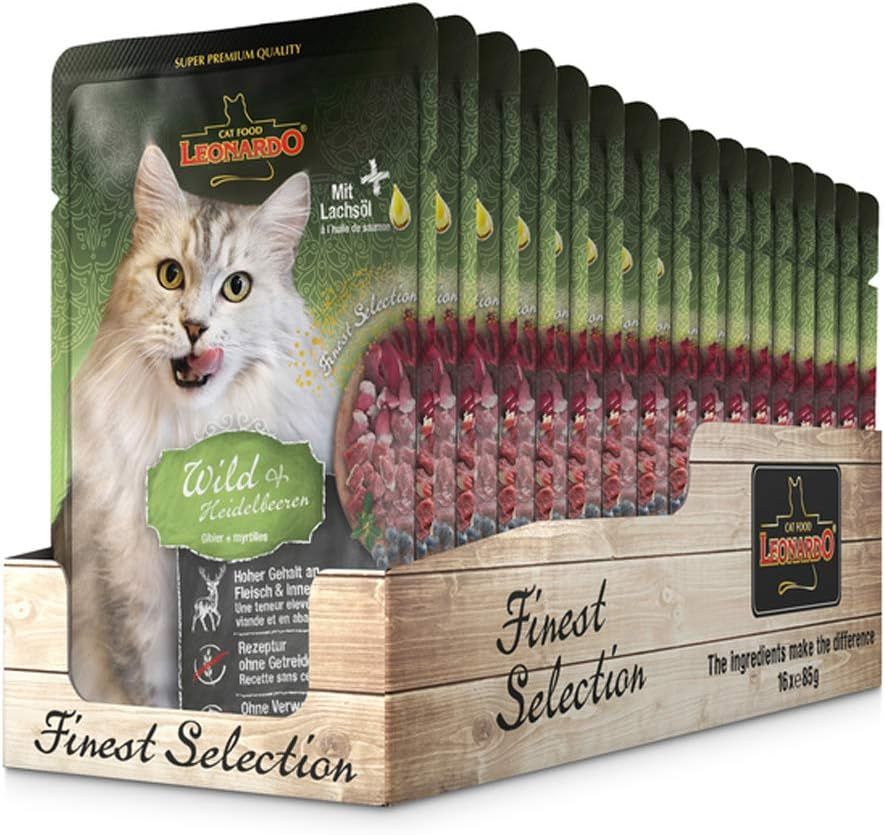Leonardo Frischebeutel - Wild + Heidelbeeren 1360 g