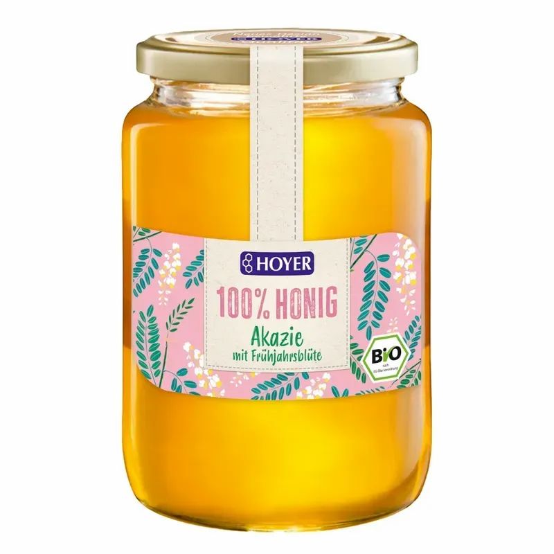 HOYER - Bio Akazienhonig mit Frühjahrsblüte