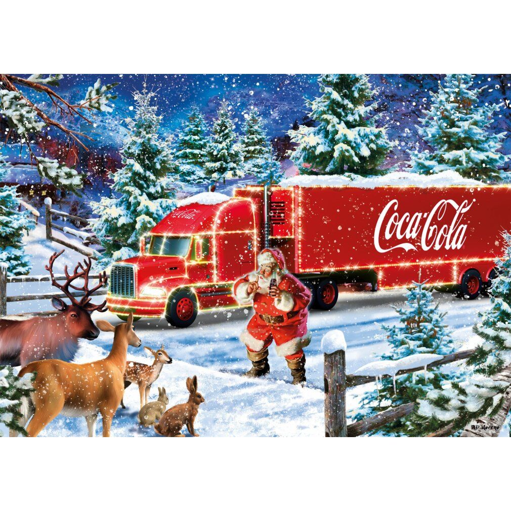 Coca Cola: Camion di Natale (1000 pezzi)