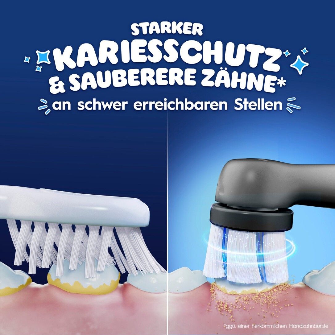 Oral-B Ersatz-Zahnbürste - 930949 iO Sanfte Reinigung Spiderman (2er)