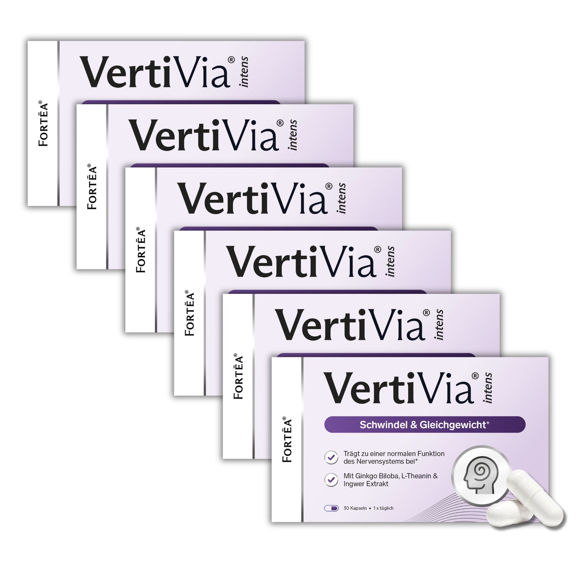 Fortea® VertiVia® intens – Schwindel & Gleichgewicht 180 St Kapseln