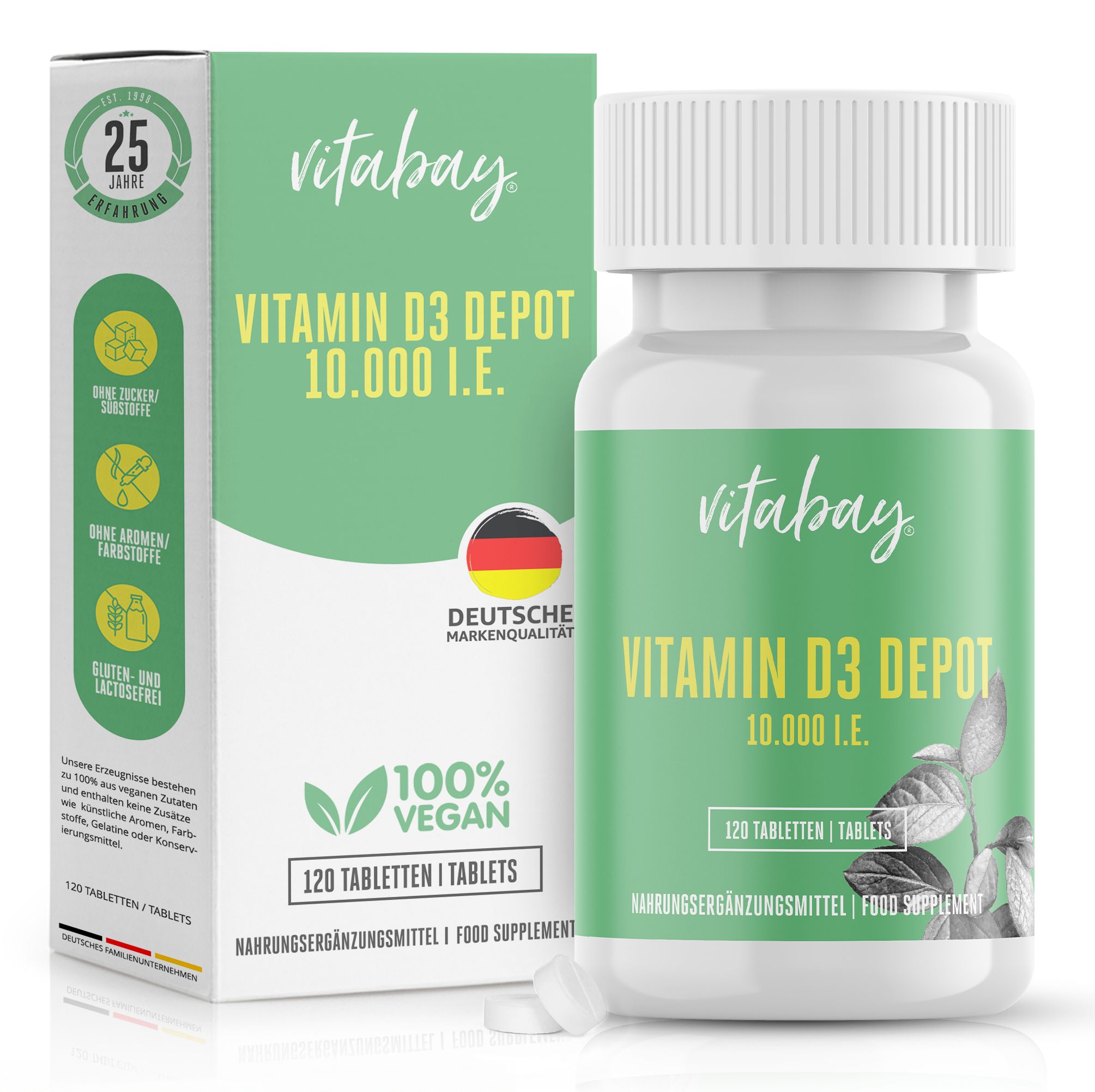 Vitabay Vitamin D3 Depot 10000 I.e.