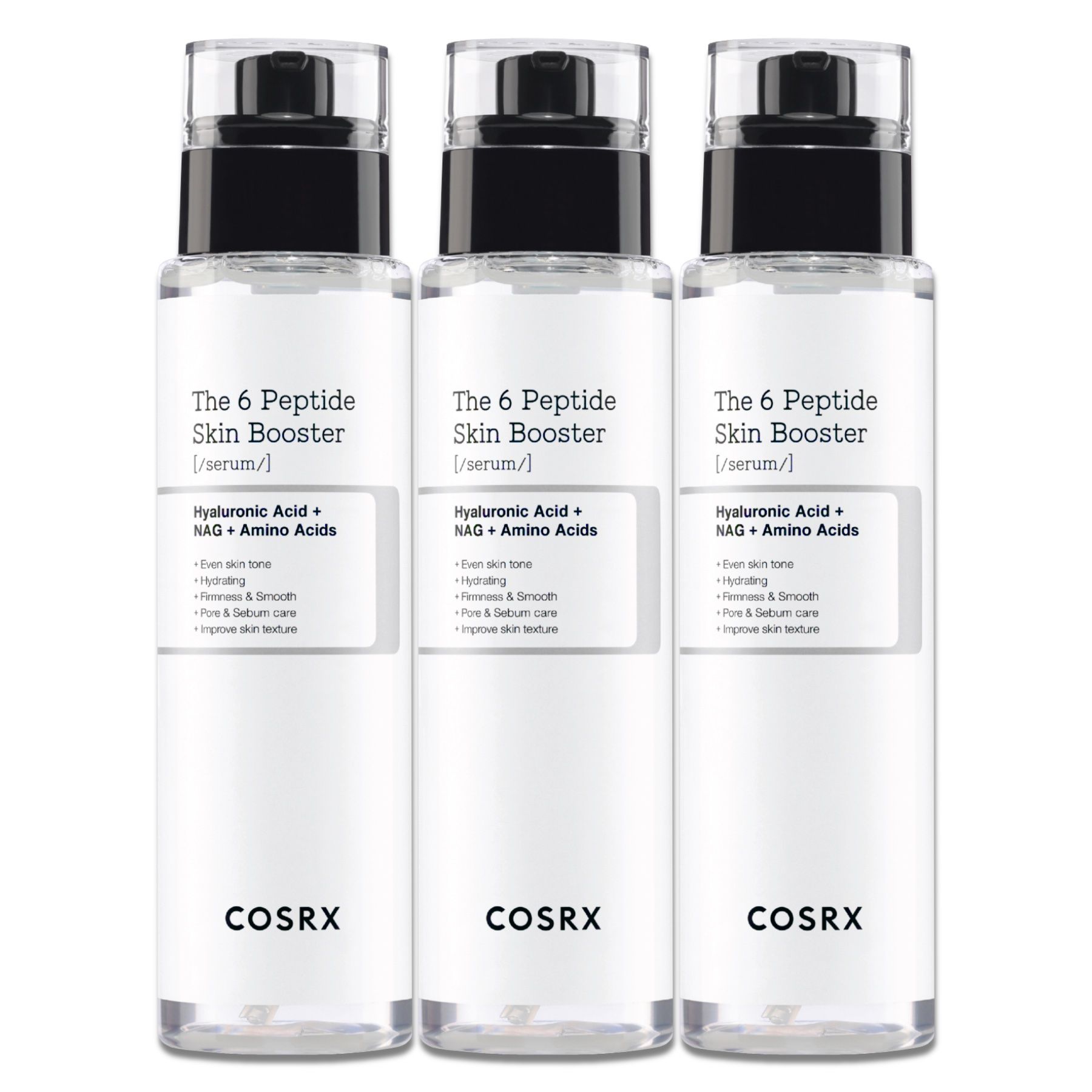 COSRX The 6 Peptide Skin Booster Gesichtsserum mit Hyaluronsäure