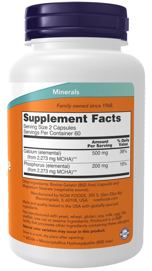 NOW FOODS Calciumhydroxylapatit