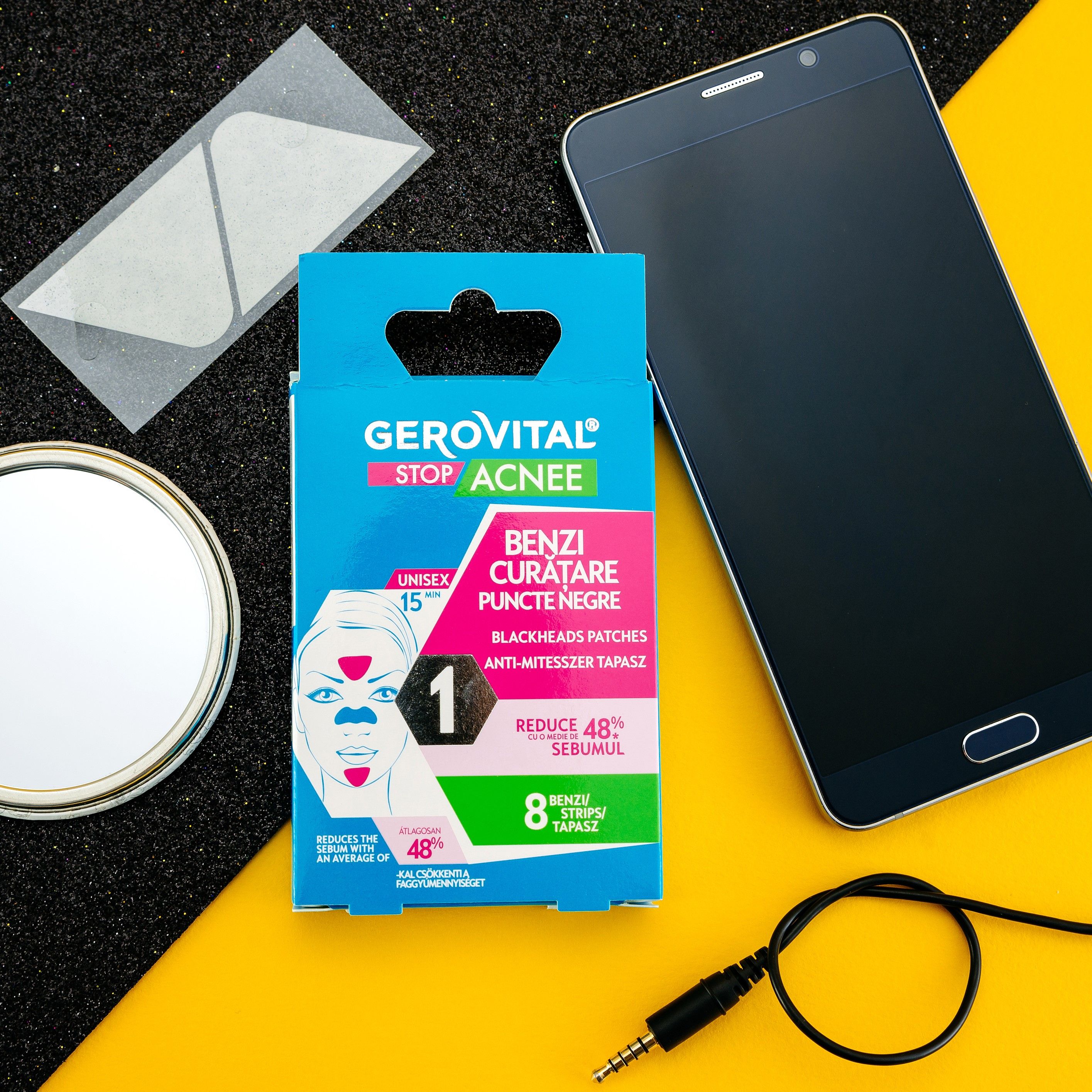 Gerovital Akne-Patches mit Salicylsäure, 30 Stück