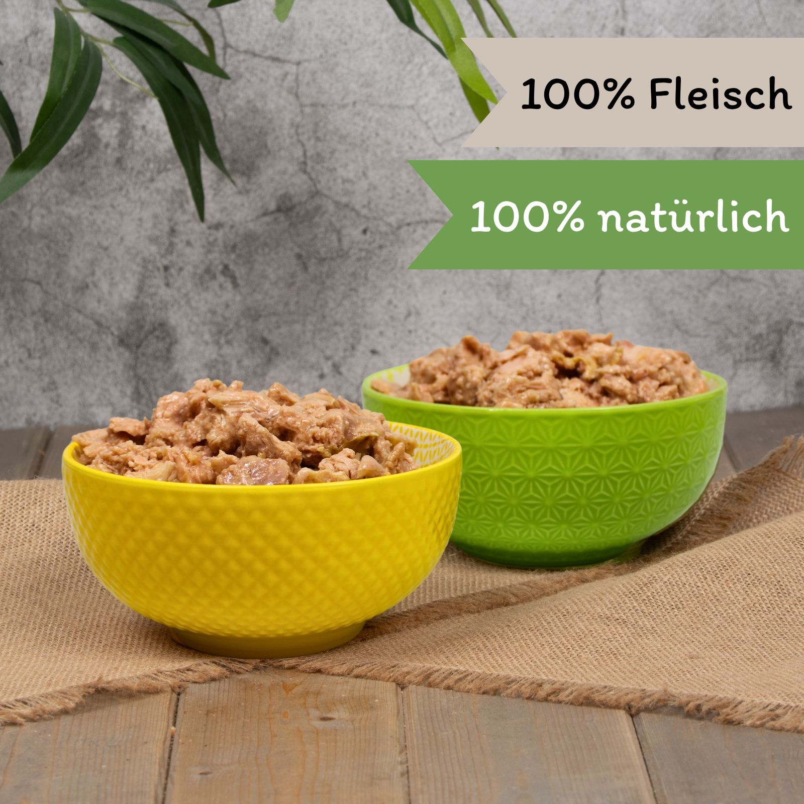 Lecker.Pet® Leo's 100 % Hühnermuskelfleisch Katzenfutter Nassfutter