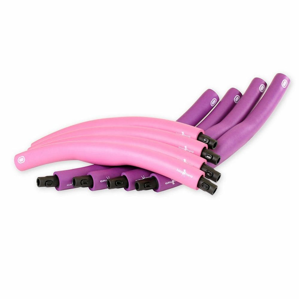 Hoopomania Light Hoop Rosa/Violett Schaumstoff-Hula-Hoop, 1,2 kg, Ø 100 cm