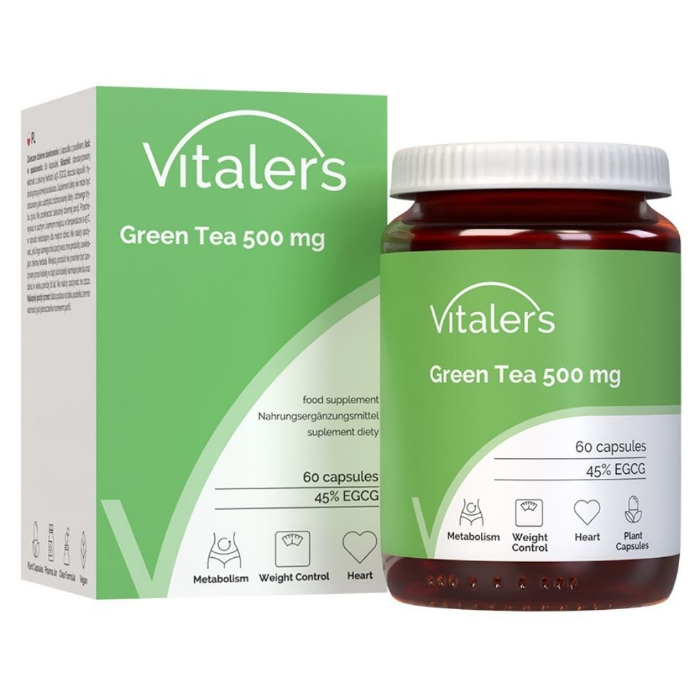 Vitaler’s Grüner Tee 500 mg 60 St Kapseln