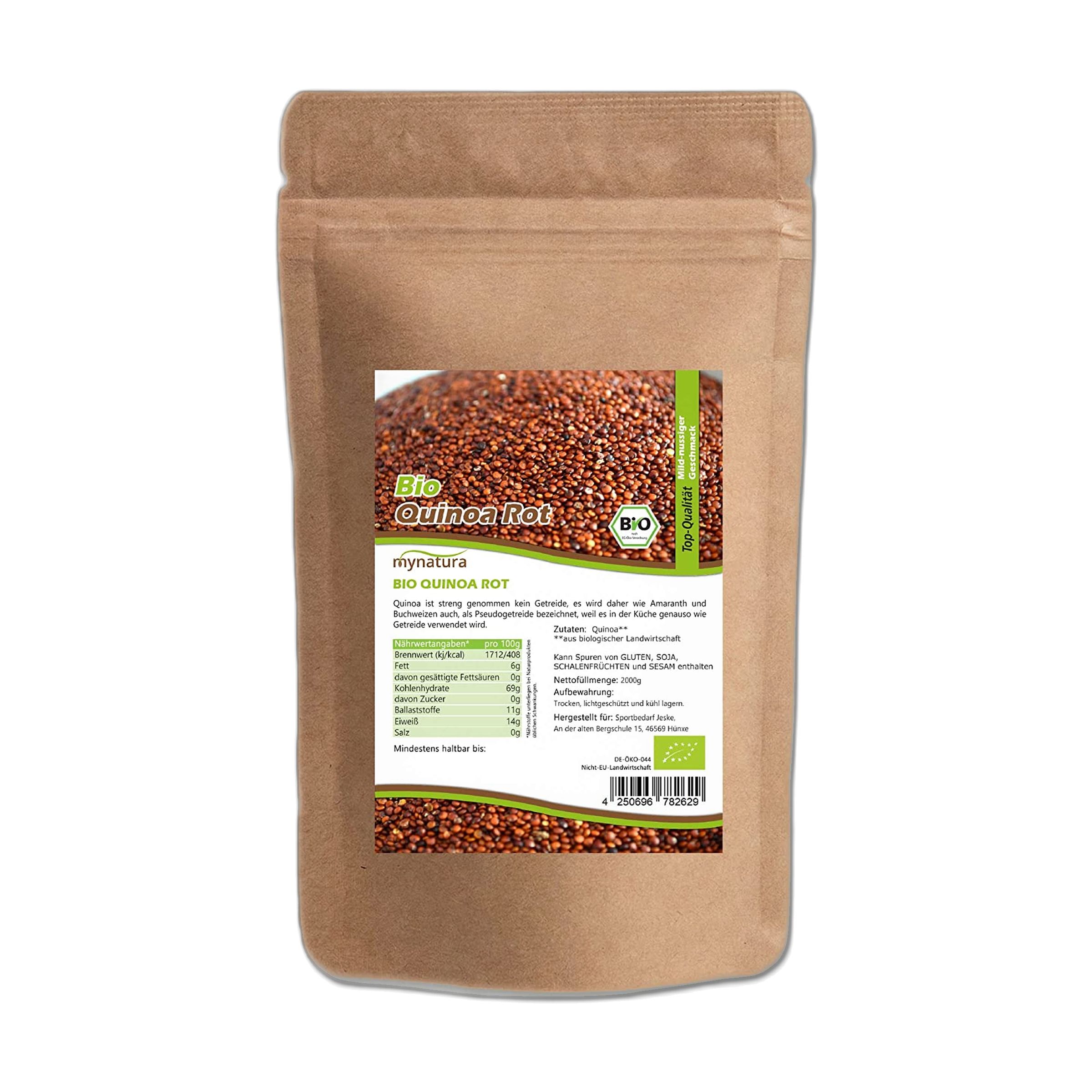 Mynatura Rotes Bio Quinoa 2000 g