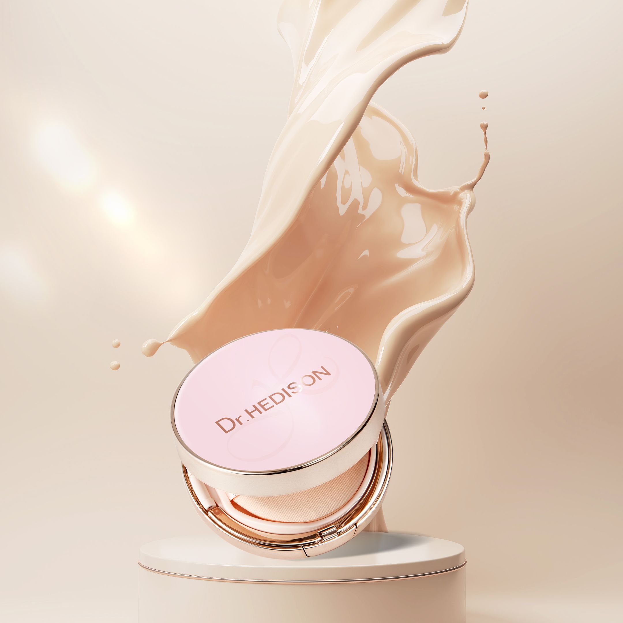 Dr.HEDISON Miracle Cushion SPF50+ / PA+++  (ivory)