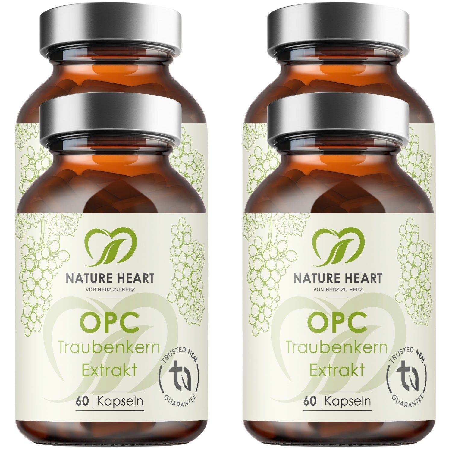 Nature Heart OPC Traubenkern Extrakt
