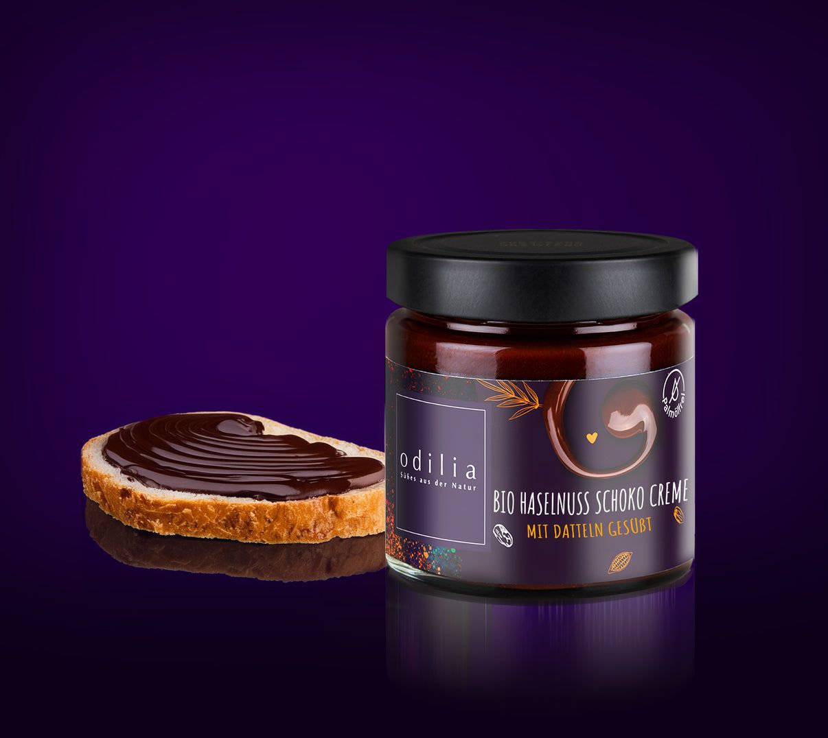 odilia Dattel Haselnuss Schoko Creme