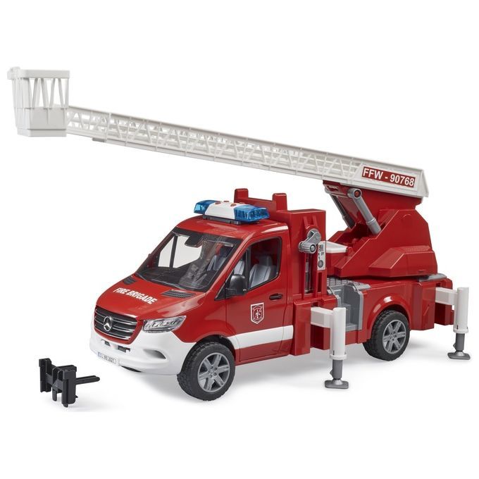 Bruder Mercedes Benz Sprinter autopompa pompieri 02673 - Immagine 6
