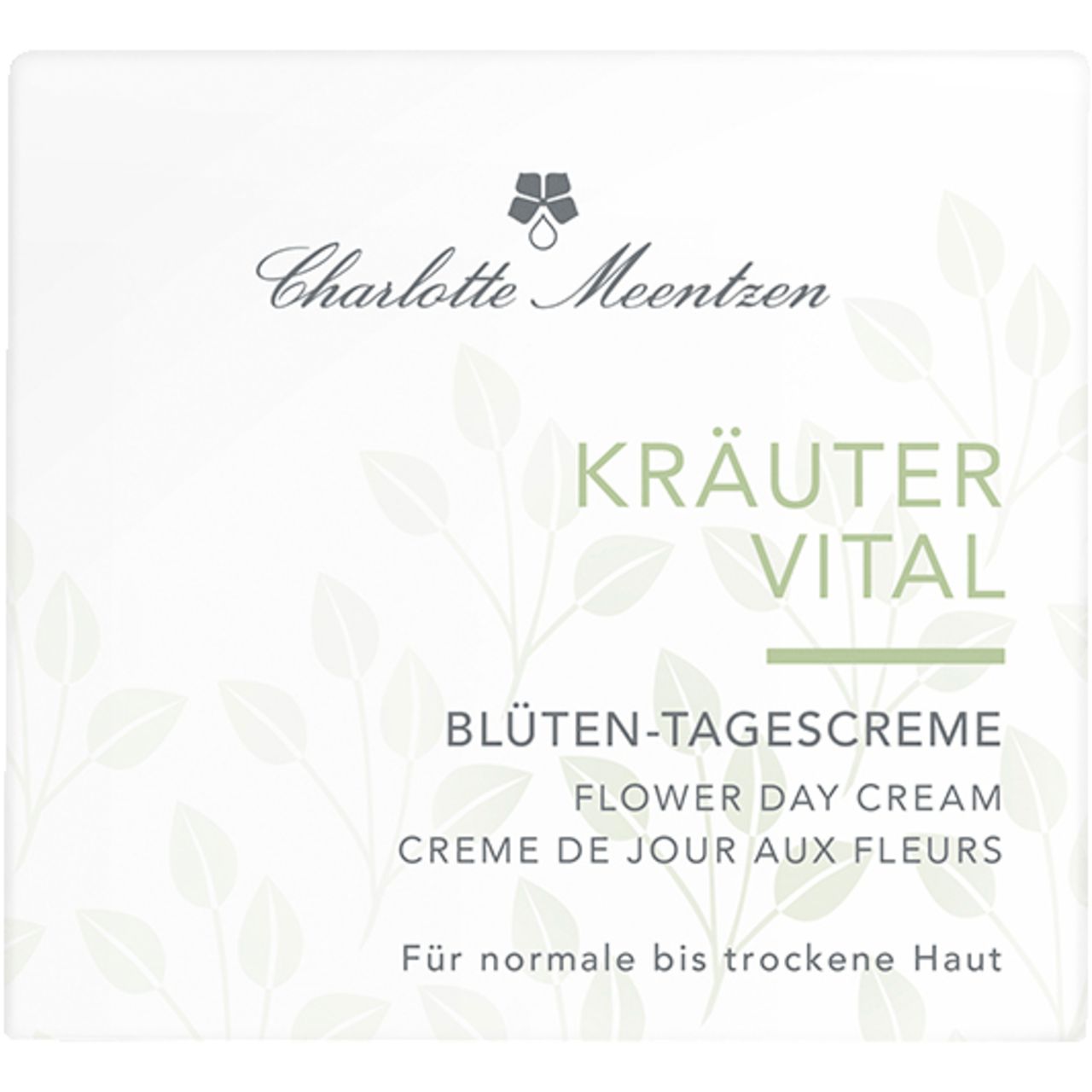 Charlotte Meentzen, Kräutervital Blüten-Tagescreme mit UV-Schutz 50 ml Tagescreme