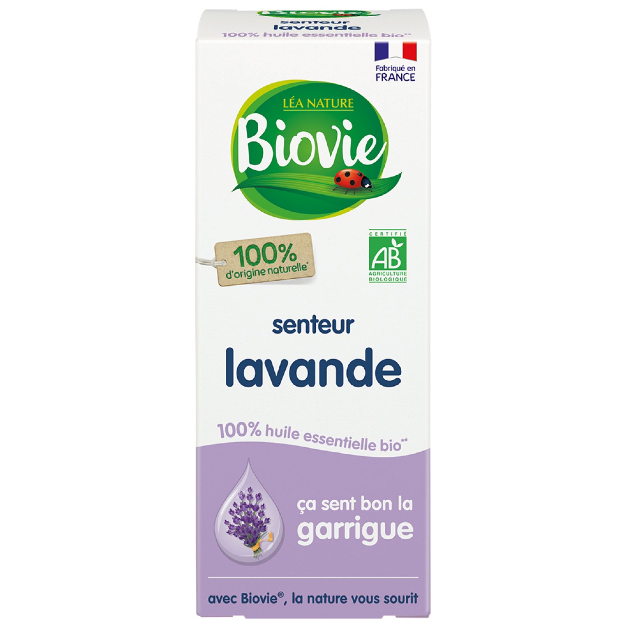 Biovie Ätherisches Öl Lavendel Bio 9,5x4x4 cm