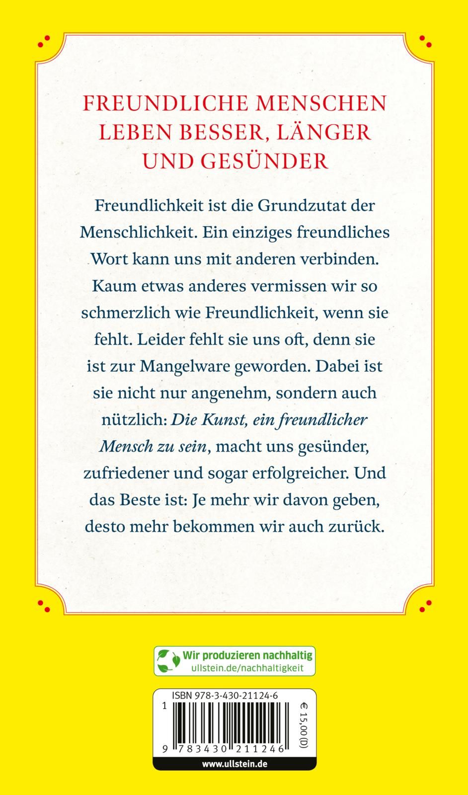 Über die Kunst, ein freundlicher Mensch zu sein