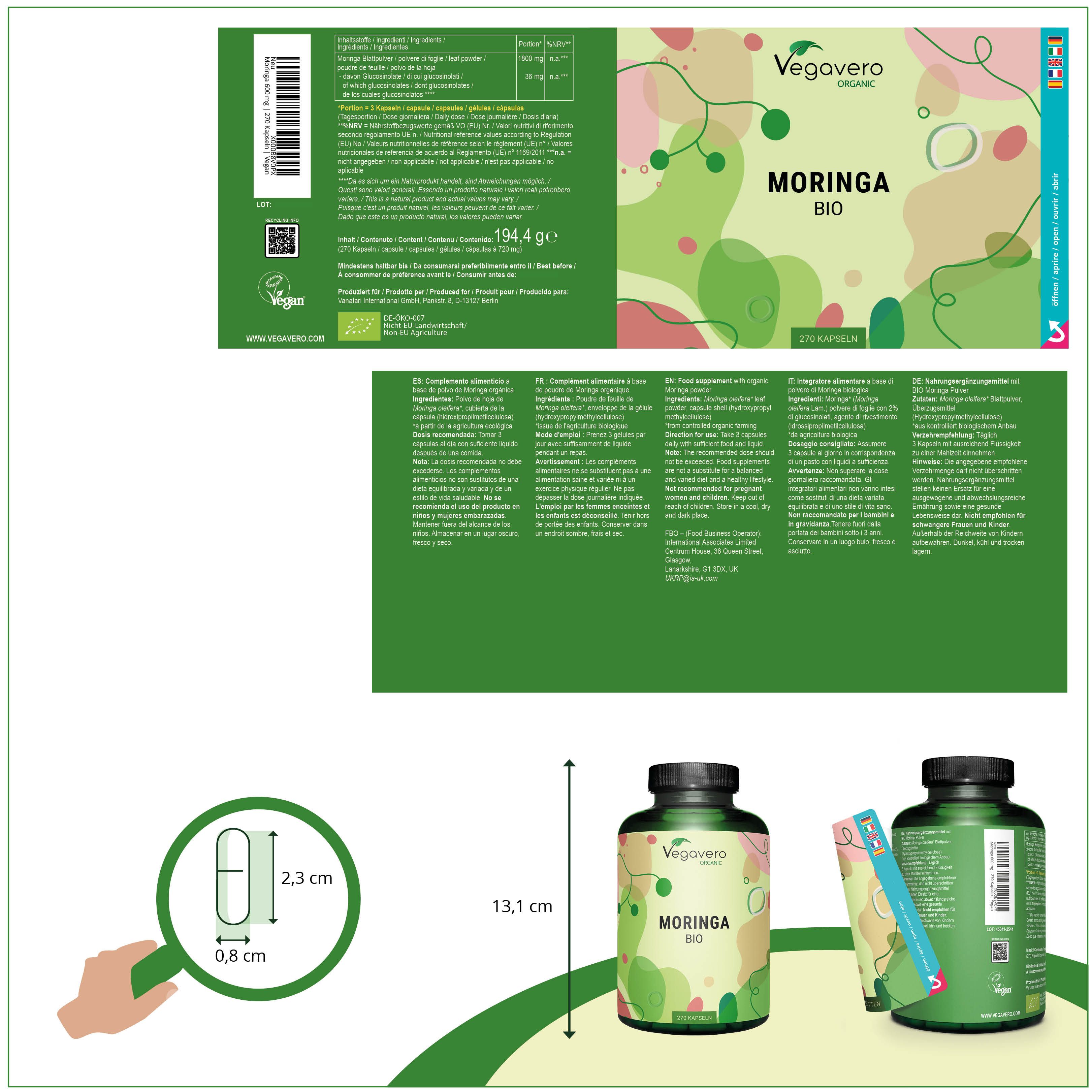 VEGAVERO Moringa BIO