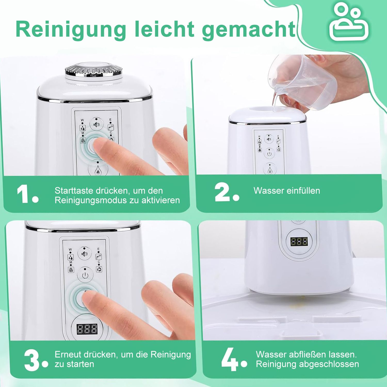 COOL-i Mini Facial Mask Maker,DIY Gesichtsmaske mit Kollagen, kompakte Hautpflege Maschine