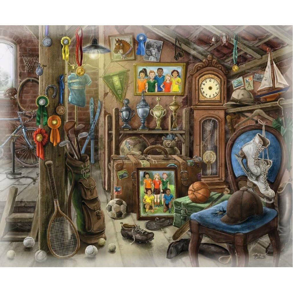 ravensburger Escape exit puzzle Haunted Mansion 5: In the Attic 99 Teile