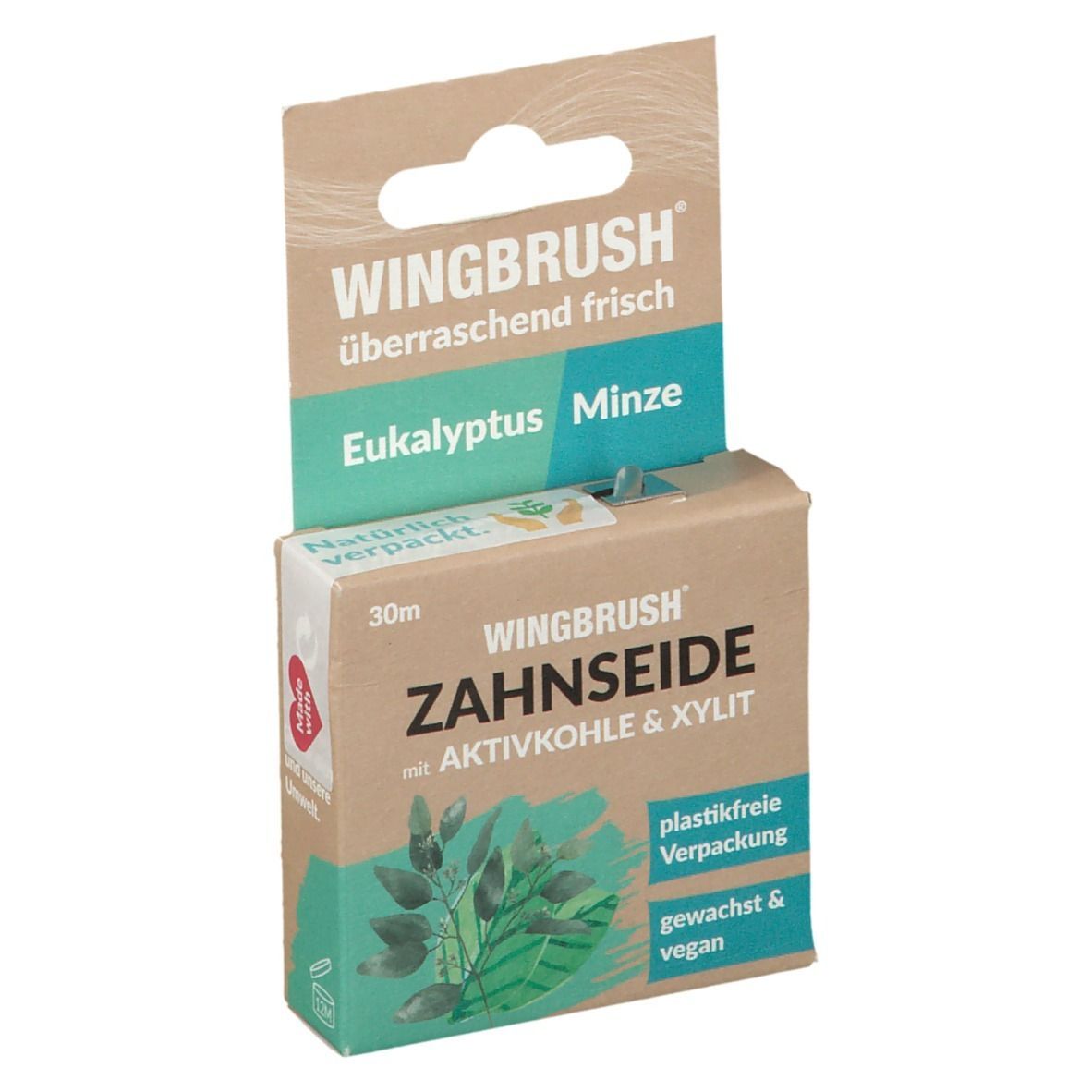 Wingbrush Zahnseide Eukalyptus Minze