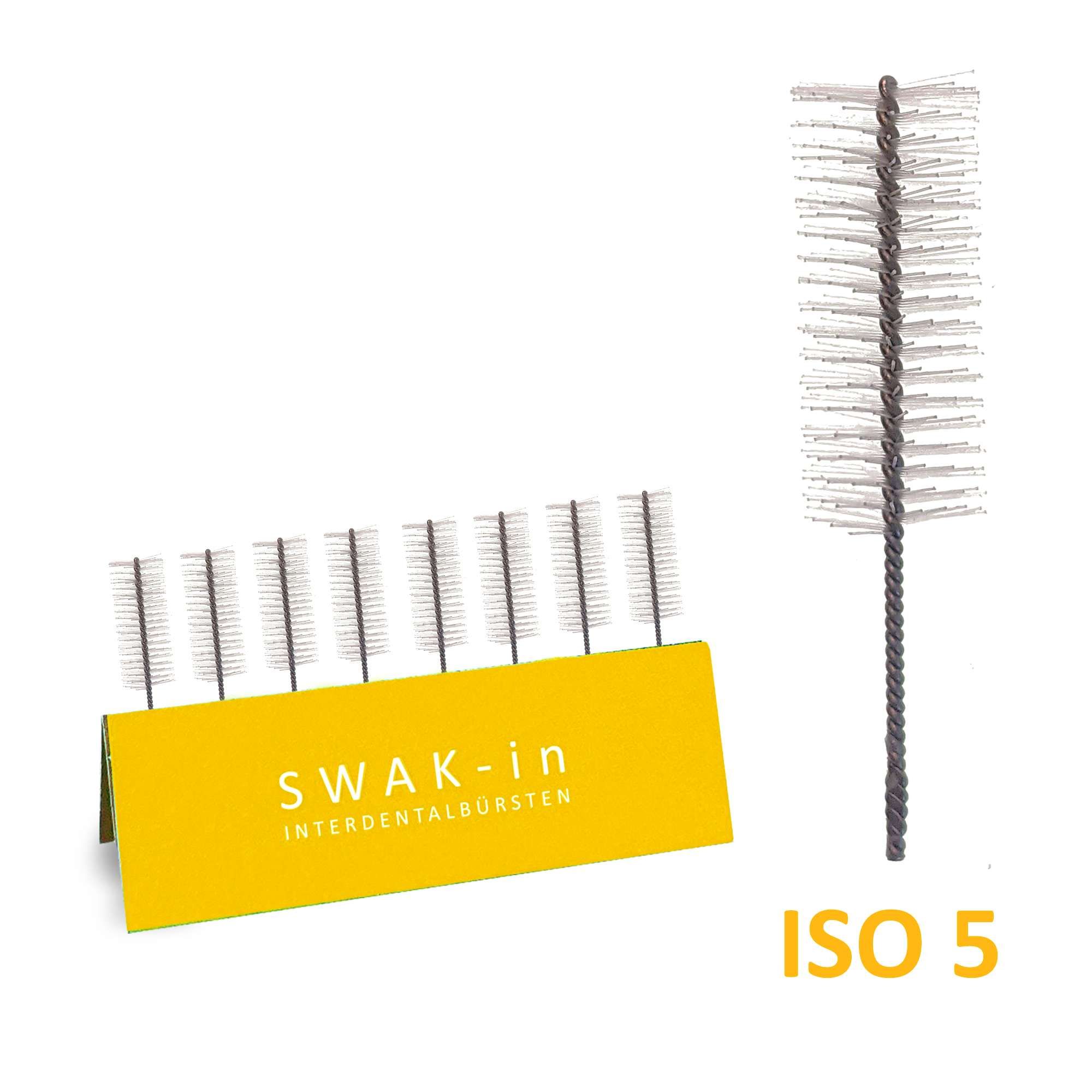 SWAK-in Interdentalbürsten 6,6 mm (gelb) 8 St